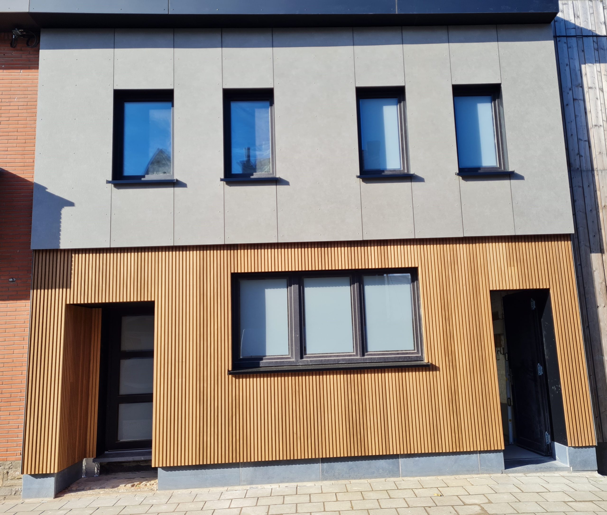 Afgewerkte gevel van LDWorks.