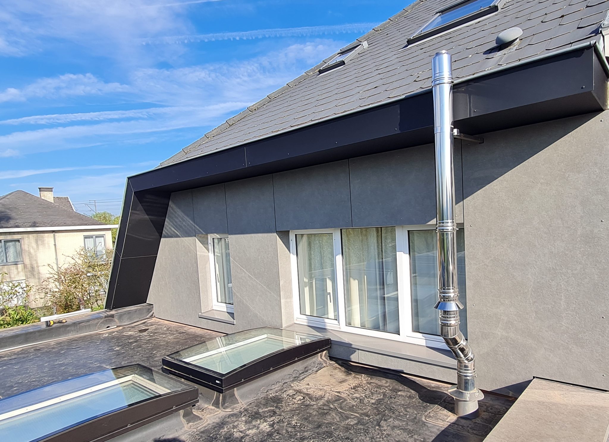 Afgewerkte gevel van LDWorks.