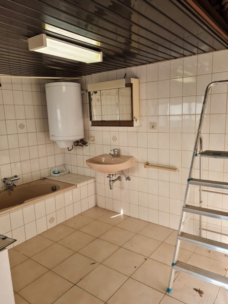 Badkamer voor, tijdens en na 3.02