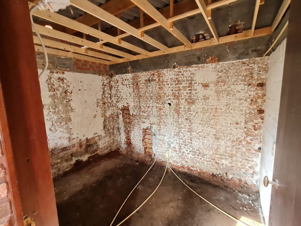 Badkamer voor, tijdens en na 3.03